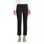 Women's Petite Lands' End Flex Mid Rise Pull On Crop Pants