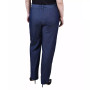 Plus Size Pull On Chambray Belted Pants