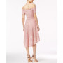 Juniors' Off-The-Shoulder Fit & Flare Dress