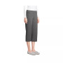 Women's Starfish Mid Rise Elastic Waist Pull On Crop Pants