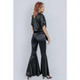 Kali High Waisted Flare  Women's Pants Black