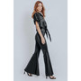 Kali High Waisted Flare  Women's Pants Black