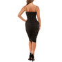 Mesh Ruched Tube Dress