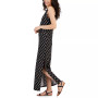 Juniors' Sleeveless Square-Neck Knit Maxi Dress