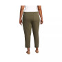 Women's Plus Size Starfish Mid Rise Elastic Waist Pull On Utility Ankle Pants