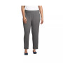 Women's Plus Size Starfish Mid Rise Elastic Waist Pull On Utility Ankle Pants
