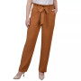 Petite Belted Paper Bag Waist Pants