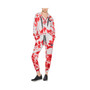 Women's White, Red Washington Capitals Melody Tie-Dye Jogger Pants