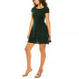 Juniors' Back-Tie A-Line Dress