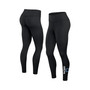 Women's Branded Black Indianapolis Colts Wordmark Stacked Leggings
