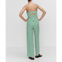 Women's Back Opening Long Jumpsuit
