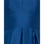 Juniors' Satin A-Line Party Dress