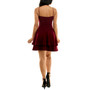 Juniors' Ruched Tiered Fit & Flare Dress