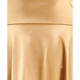 Juniors' Cutout-Detail Satin Fit & Flare Dress
