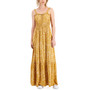 Juniors' Printed Sleeveless Summer Dress