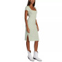 Juniors' Partition Printed Knit Square-Neck Dress