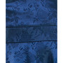 Juniors' Satin Jacquard Bow-Back Skater Dress
