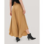 Wide-Legged Silk Pants for Women