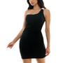 Juniors' One-Shoulder Bodycon Dress