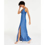 Women's Cruz Indigo Sleeveless V-Neck Maxi Dress