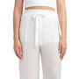 Juniors' Tie-Waist Gauze Pants