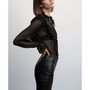 Women's Faux-Leather Pants