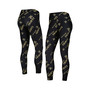Women's Black New Orleans Saints Breakthrough Allover Print Leggings