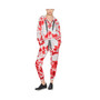 Women's White, Red Washington Nationals Melody Tie-Dye Jogger Pants