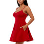 Juniors' Sweetheart Fit & Flare Dress