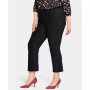 Plus Size Slim Bootcut Pull-On Pants
