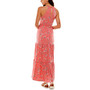 Juniors' Printed Halter Maxi Dress