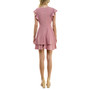 Juniors' Flutter-Sleeve Tiered Dress
