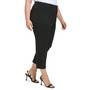 Plus Size Solid Ankle Pants