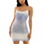 Juniors' Ombré Sequin Dress