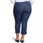 Plus Size Slim Trouser Ankle Pants