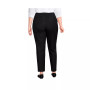 Women's Plus Size High Rise Bi Stretch Pintuck Pencil Ankle Pants