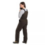 Women's Long Softstone Duck Insulated Bib Overall