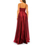 Juniors' V-Neck Satin Gown, Created for Macy's