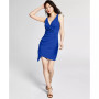 V-Neck Asymmetrical Dress