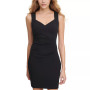 Scuba Crepe Sweetheart Neck Sheath Dress
