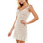 Juniors' Ruffled Eyelet Dress