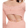 Women's Eco Amelie Crochet Long Sleeve Dress
