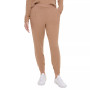 Women's High Rise Ribbed Pull-On Jogging Pants