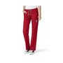 Women's Red Wisconsin Badgers Straight Leg Scrub Cargo Scrub Pants