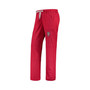Women's Red Wisconsin Badgers Straight Leg Scrub Cargo Scrub Pants