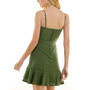 Juniors' Cotton Eyelet Spaghetti-Strap Mini Dress