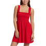 Juniors' Hanging 10 Smocked Square-Neck Dress