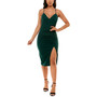 Juniors' Shirred Bodycon Dress