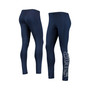 Women's Navy Chicago Cubs Stadium Leggings