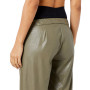 Faux-Leather Maternity Pants
